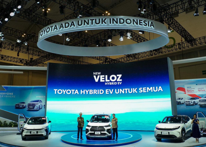 Toyota Tegaskan Realisasi Multi-Pathway: World Premiere New Veloz Hybrid EV Perkuat Produk Elektrifikasi 
