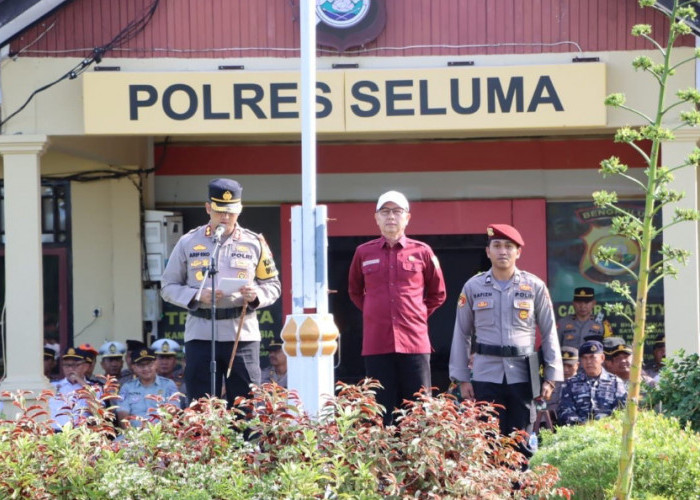 Ops Lilin Nala 2024, Polres Seluma Siagakan 70 Personel Gabungan di 3 Pospam Strategis