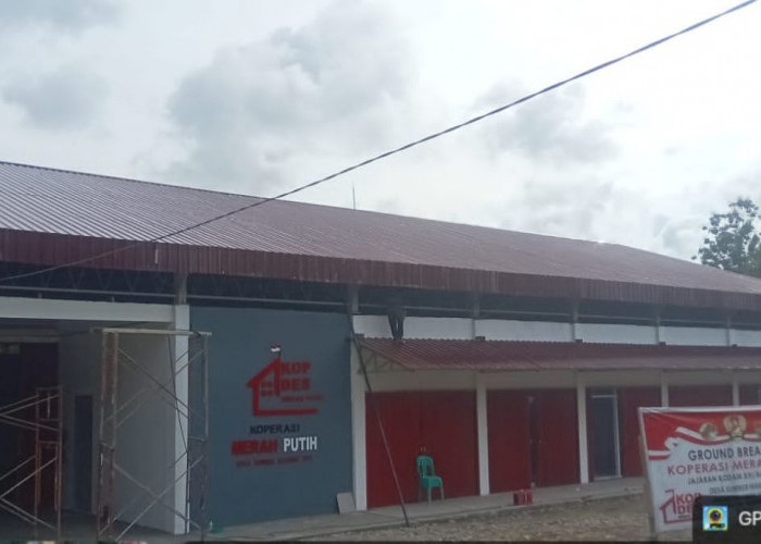 Progres Pembangunan Gerai Koperasi Merah Putih di Mukomuko Capai 100 Persen di Dua Desa