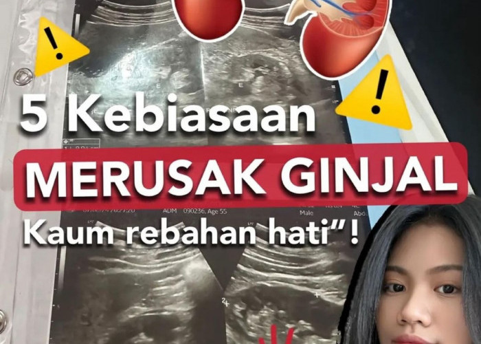 5 Kebiasaan Kaum Rebahan yang Dapat Merusak Ginjal Anda