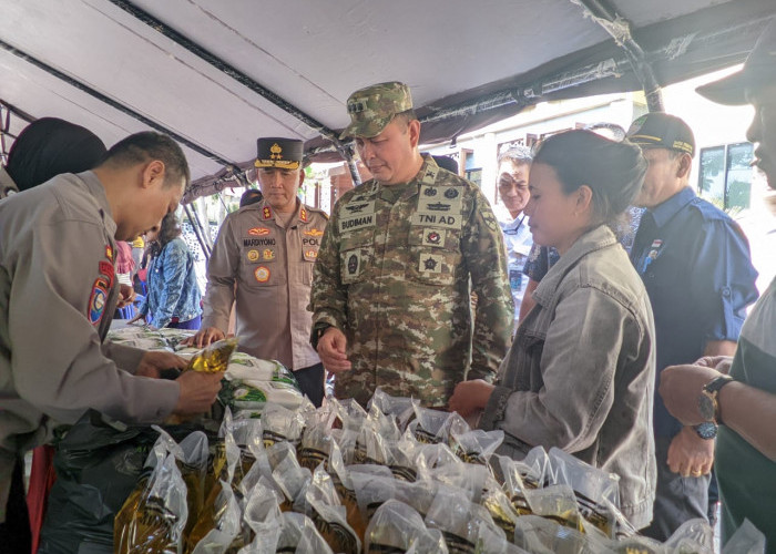 Gerakan Pangan Murah Digelar Serentak, Polda Bengkulu Jual Sembako di Bawah Harga Pasar