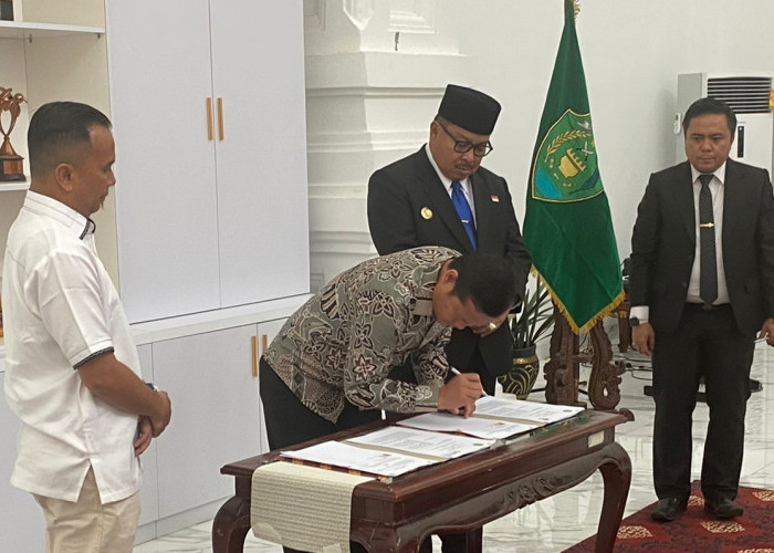 Sukseskan Pemilu, Pemda Kota Bengkulu bersama KPU dan Bawaslu Tandatangani NPHD, Total Rp 37 Miliar
