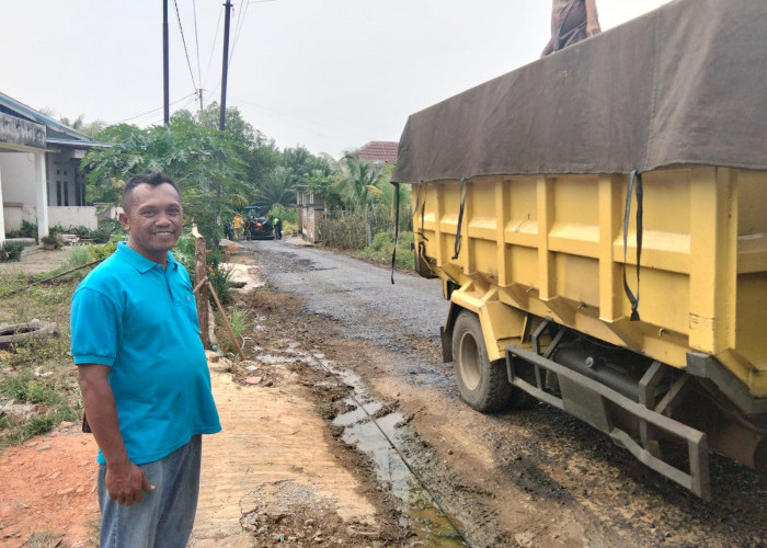 Warga Betungan Terbantu Pembangunan Jalan, Ketua RT 59 Berharap Gang Sepakat 7 Ikut Diperbaiki