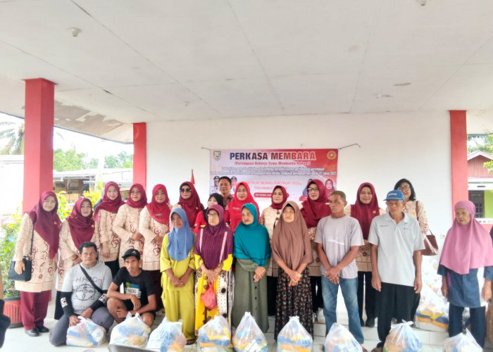 Gerakan Perkasa Membara, 85 Paket Sembako Disalurkan untuk Nelayan dan Warga Rentan