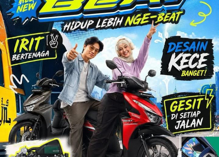 Hidup Lebih NGE-BEAT! All New Honda BeAT Tawarkan Desain Sporty dan Konsumsi BBM Super Irit