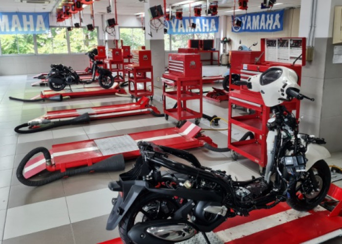  Ramai Pengunjung, 16 Ribu Orang Manfaatkan Bengkel Jaga Yamaha Selama Libur Lebaran