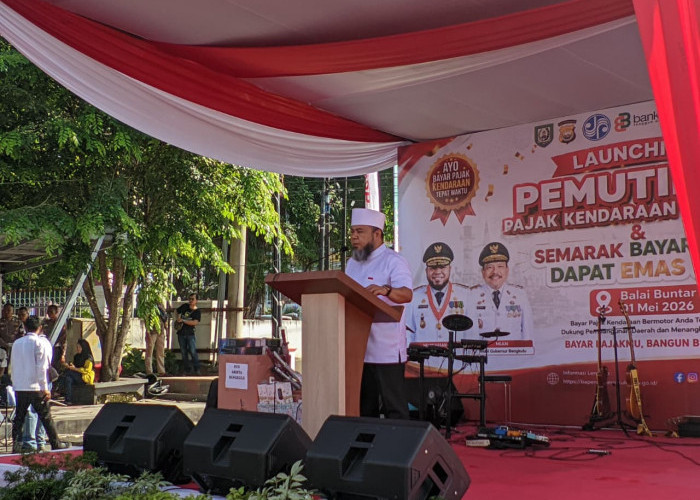 Manfaatkan Pemutihan Pajak, Helmi Hasan Ajak Warga Bengkulu Aktif Bangun Daerah