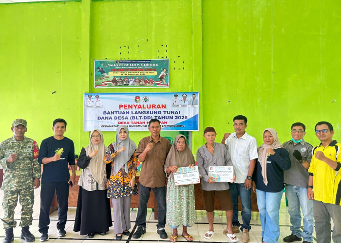 Pasca Lebaran 1447 H, Pemdes Tanah Harapan Salurkan BLT Dana Desa Tahap I untuk 15 KPM