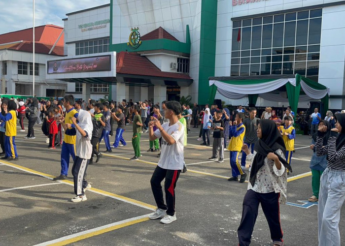 Kejati Bengkulu Pererat Kepedulian Sosial Lewat Program Tali Kasih, Senam dan Makan Bersama Anak Panti