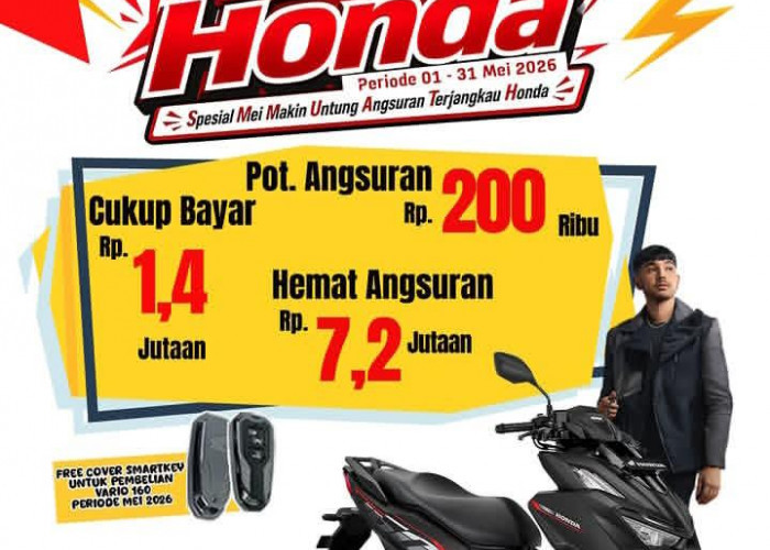 Promo 'Semangat Honda' Mei 2026: Miliki All New Vario 160 dengan Hemat Angsuran Hingga Rp7,2 Juta