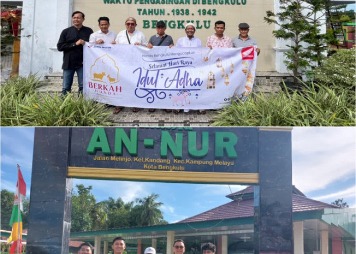 Astra Motor Bengkulu dan Jaringan Dealer Honda Kompak Salurkan Hewan Kurban di Berbagai Wilayah Bengkulu