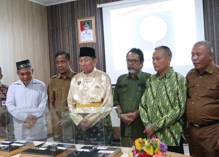 10 Hasil Temuan Ekskavasi Penelitian Candi Muaratakus Diserahkan ke Dinas Kebudayaan Riau