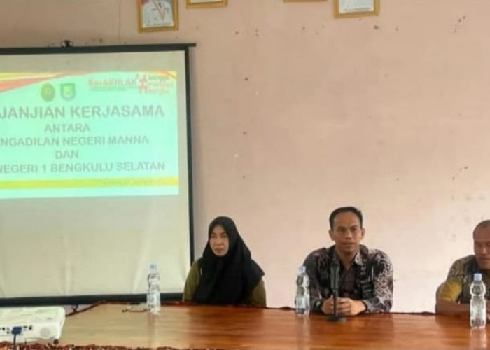 Pengadilan Negeri Manna Jalin Kerja Sama dengan SLBN 1 Bengkulu Selatan Guna Tingkatkan Layanan Disabilitas