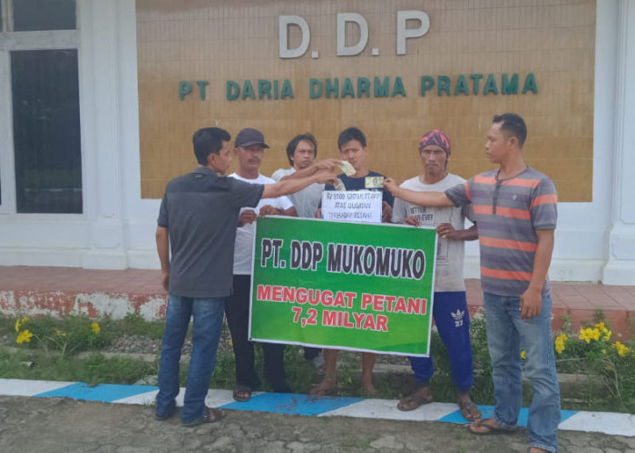 Petani Galang Donasi untuk PT DDP Mukomuko Bengkulu, Berjuang untuk Hak atas Tanah