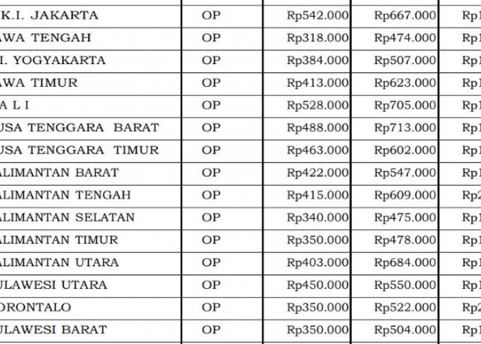 Standar Biaya Rapat Fullday 2026 Resmi Berlaku, Papua Tembus Rp1,02 Juta Bengkulu Rp468 Ribu