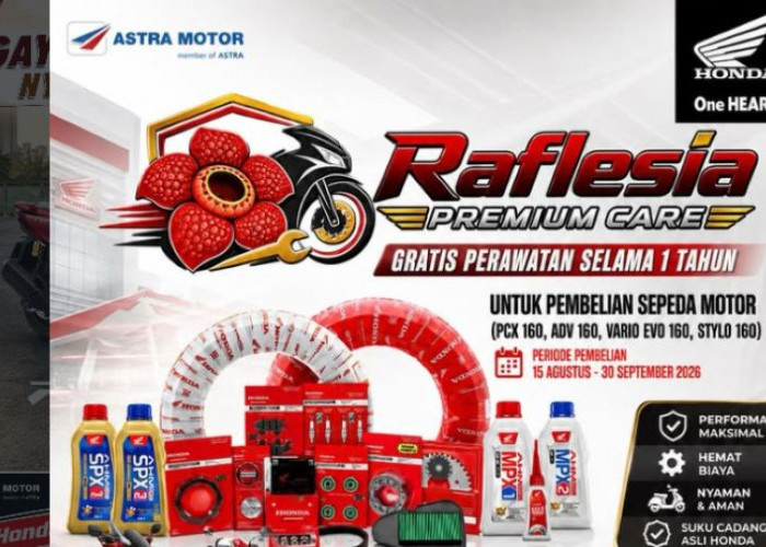 Beli Honda PCX hingga Stylo 160, Ada Gratis Perawatan Selama 1 Tahun