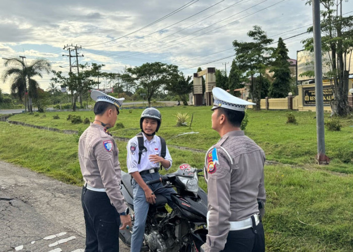 OPS Keselamatan Nala 2025 Selesai, 710 Pengendara Ditindak Satlantas Polres Kaur