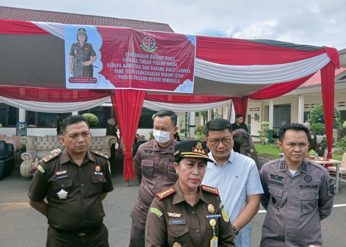 Tegas dan Transparan, Kejari Bengkulu Tuntaskan 104 Perkara Pidana Umum