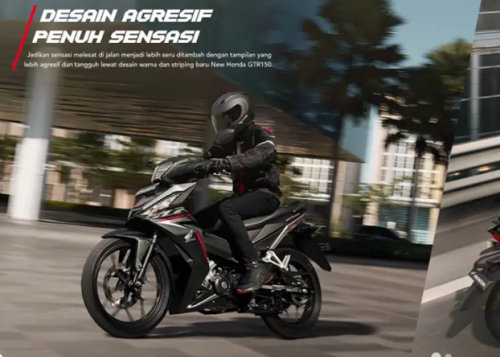 Fitur Unggulan Honda GTR 150: Desain Agresif dan Teknologi Modern