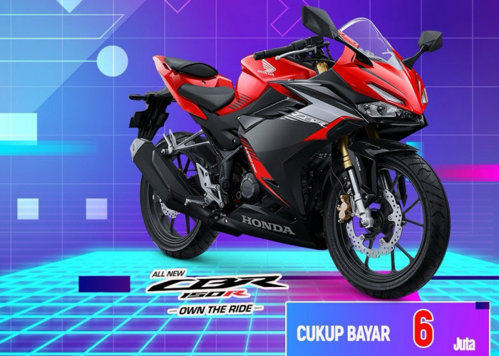 Promo Honda All New CBR 150R Oktober 2024: DP Mulai Rp6 Juta, Angsuran Ringan Rp1,6 Juta