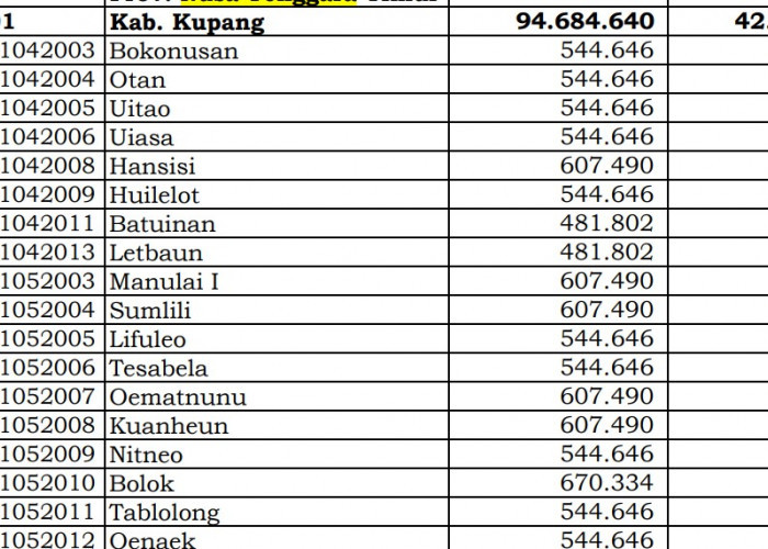 Rincian Dana Desa 2024 Kupang, NTT: Cek Jawabannya di Sini