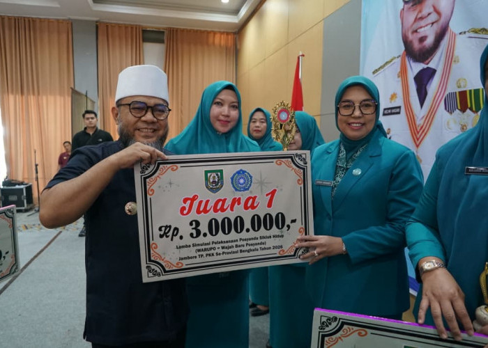 HKG PKK ke-54 Bengkulu, Helmi Hasan Dorong Kader Jadi Pelopor Perubahan