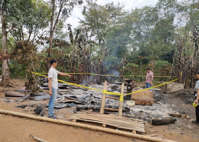 Innalillahi, Kebakaran Pondok di Rejang Lebong, Petani Meninggal Dunia Terpanggang