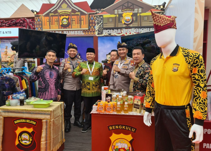  Pemprov Kunjungi Stand UMKM  Polda Bengkulu di Business Matching Bali