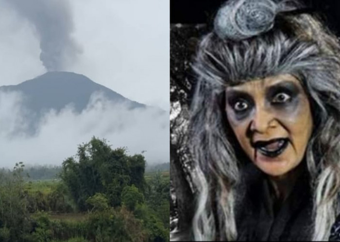 Gunung Marapi yang Erupsi di Sumatera Barat, Ada Legenda Mak Lampir Si Putri Cantik dari Champa