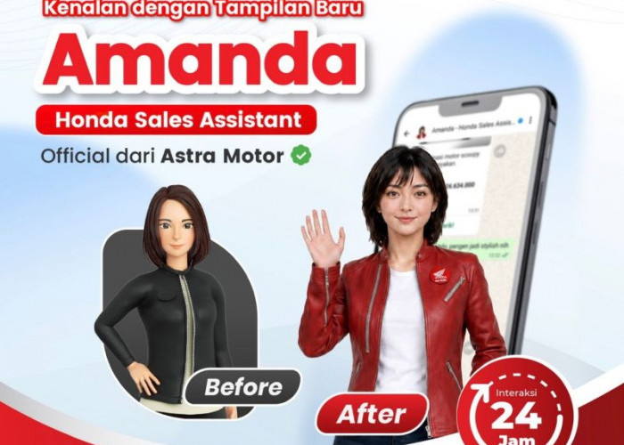 Amanda Honda Kini Tampil Lebih Fresh, Layanan Digital 24 Jam untuk Konsumen
