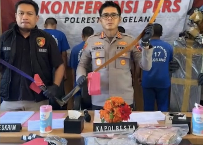 Beli Corbek Lewat COD, Remaja Magelang Ditangkap Polisi karena Diduga Siap Tawuran