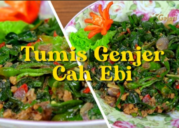 Resep Tumis Genjer Cah Ebi Ala Chef Rudy Choirudin, Sajian Lezat Tanpa Rasa Pahit