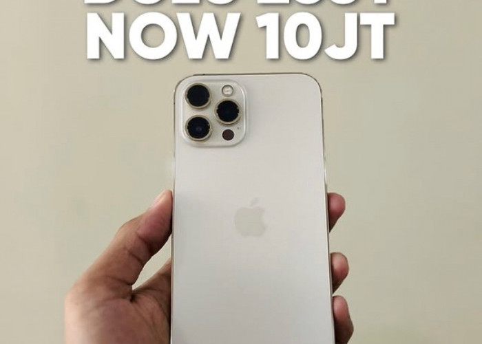 Dulu 23JT Sekarang 10JT, Kenapa Harga iPhone 12 Pro Bisa Turun Drastis? Ternyata Karena Ini