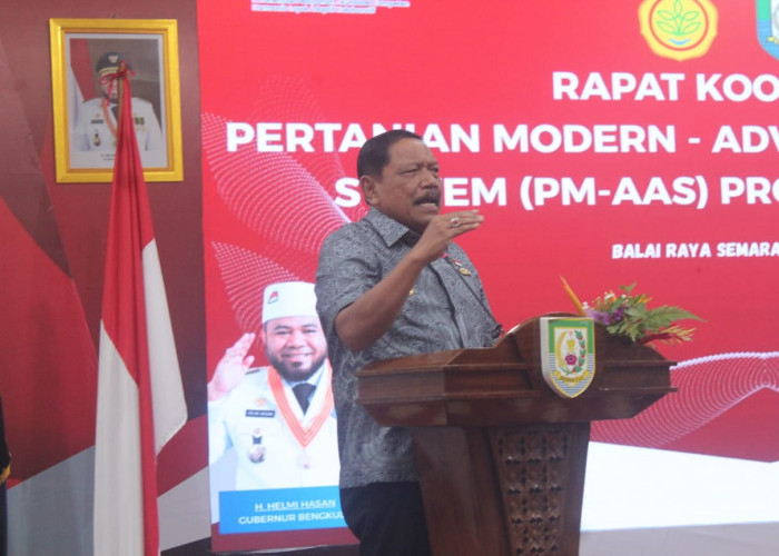 Bengkulu Percepat Pertanian Modern, Wagub Mian Dorong PM-AAS untuk Wujudkan Swasembada Pangan
