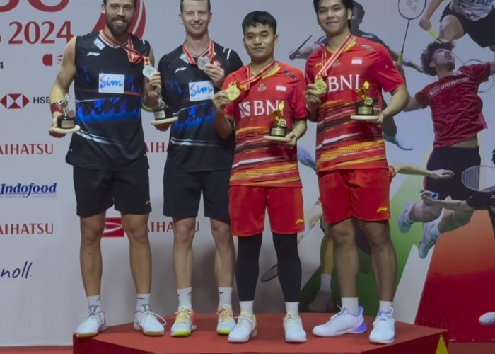 Bangga! Leo/Daniel Pertahankan Gelar Juara MD untuk Indonesia di Turnamen Indonesia Master 2024