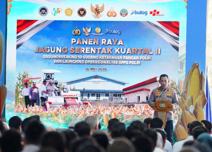 Kapolri Sampaikan Aspirasi Petani kepada Presiden Prabowo Saat Panen Raya Jagung Nasional