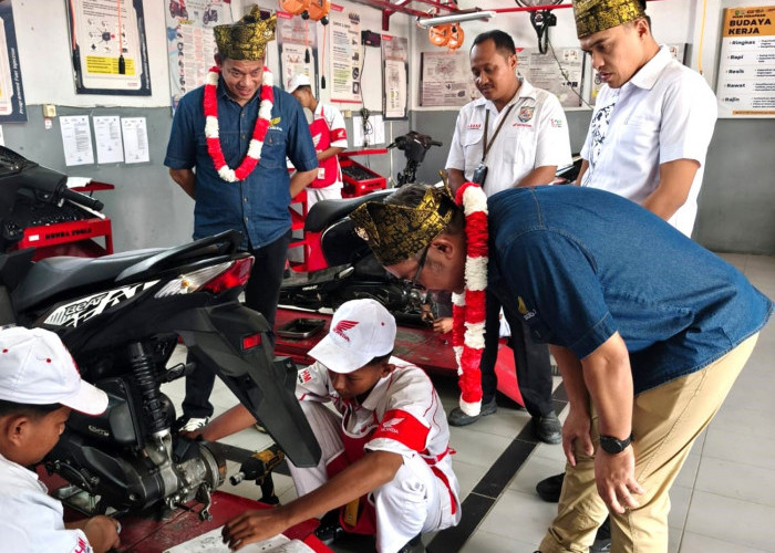 TEFA Astra Honda Bantu Pelajar Daerah Siap Kerja, Pos AHASS Resmi Hadir di Riau