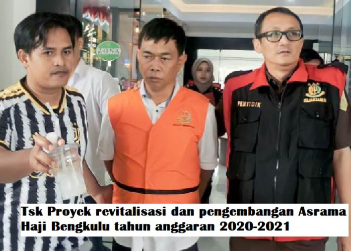 Kejati Tahan Direktur PT. BKN, Tersangka Dugaan  Korupsi Proyek Asrama Haji Bengkulu 