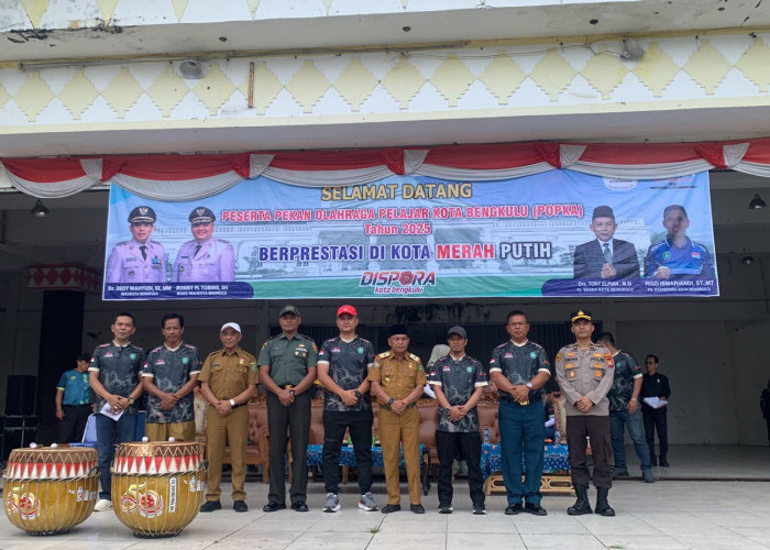 POPKA 2025 Resmi Dibuka, Ratusan Pelajar Bengkulu Siap Bertanding di 10 Cabor