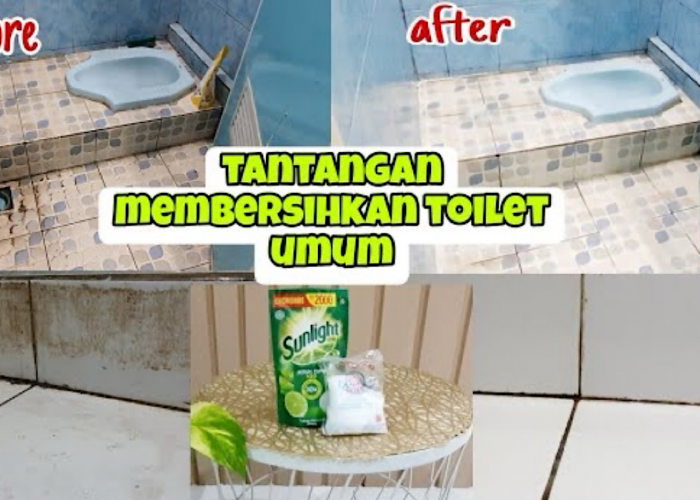 Tips Ampuh Membersihkan WC Kotor Berkerak dengan Sabun Sunlight dan Bubuk Citrun