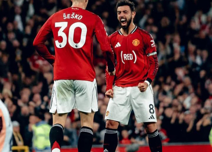 Manchester United Tekuk Brentford 2-1, Setan Merah Semakin Mantap di Tiga Besar