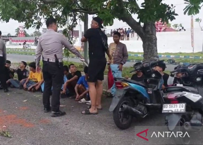 40 Motor Disita di Bencoolen Street Bengkulu, Balap Liar Diburu Polisi