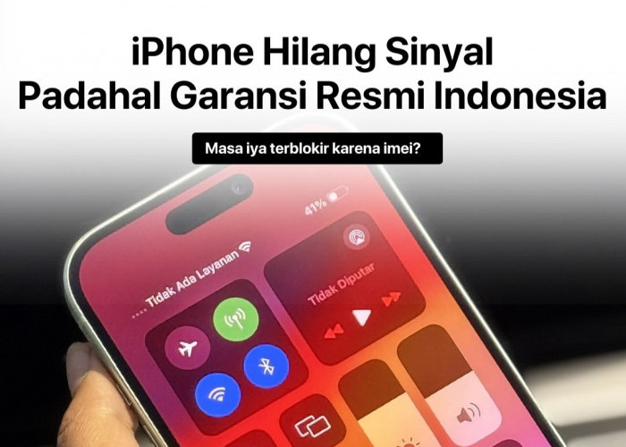 IPhone Hilang Sinyal Padahal Garansi Resmi Indonesia, Kenali Penyebab dan Solusinya