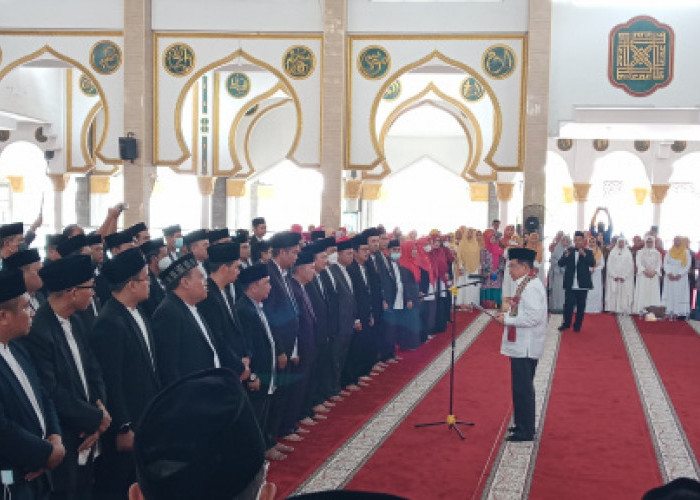 Lantik DMI Provinsi Bengkulu, Jusuf Kalla Minta Makmurkan Masjid