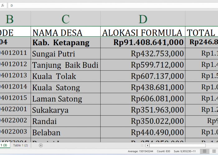 Dana Desa 2025 Capai Rp246,8 Miliar: Kado Istimewa untuk Desa di Ketapang Provinsi Kalimantan Barat