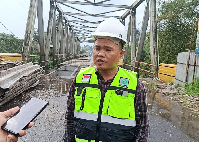 Begini Kondisi Terkini Pembangunan Jembatan Kalong di Rejang Lebong 