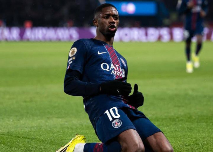 PSG Tekuk Lille 3-0, Dembele Borong Dua Gol di Parc des Princes