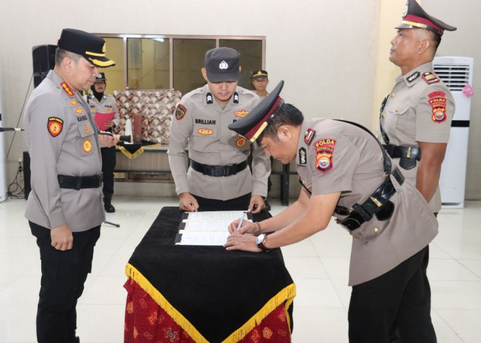 Kasat Intelkam Polresta Bengkulu Berganti, Kapolresta Minta Deteksi Dini Gangguan Kamtibmas Diperkuat