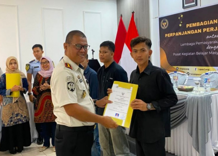 13 Warga Binaan Lapas Curup Lulus Kejar Paket, Bekal Baru Bangun Masa Depan Setelah Bebas