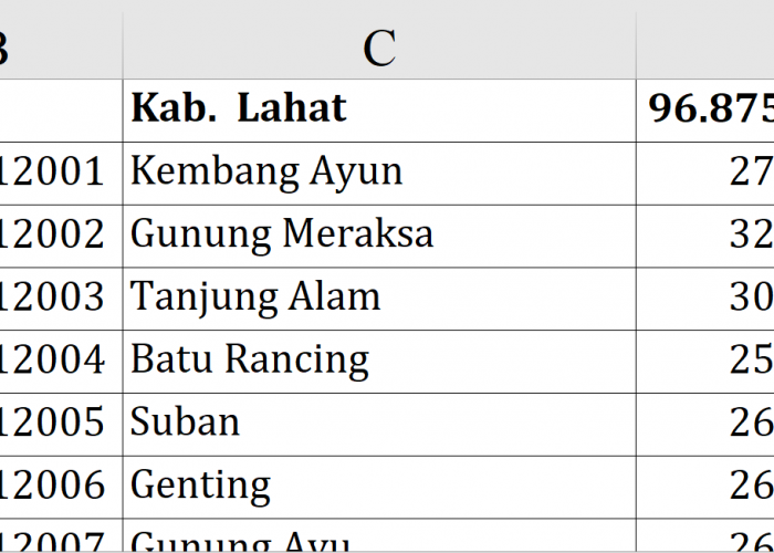 Dana Desa 2026 Lahat Tembus Rp96,8 Miliar, Ini Desa Penerima Tertinggi dan Terendah 